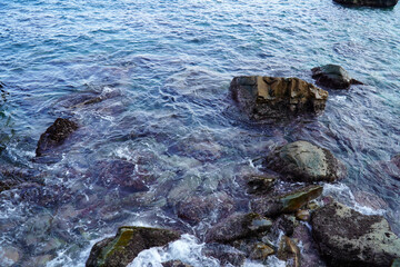 The Color and Rock of Jeongdongjin Sea