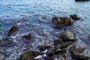 The Color and Rock of Jeongdongjin Sea