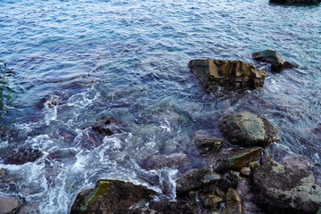 Obraz premium The Color and Rock of Jeongdongjin Sea