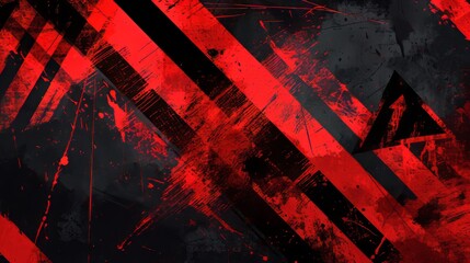 Dynamic red streaks over a dark background, creating an abstract vision of speed and motion with a grungy feel.