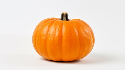 Healthy diet. Vegetables. Tasty pumpkin on white background. Isolated