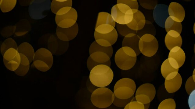 Abstract background of gold lights - Video for your creative design