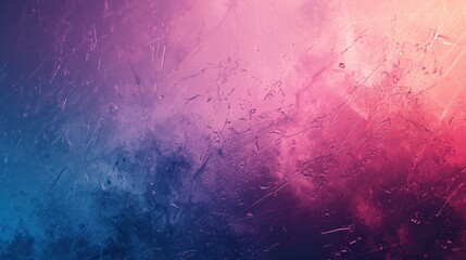 Obraz premium Dynamic scratches of red and blue paint create a vivid and textured abstract backdrop.