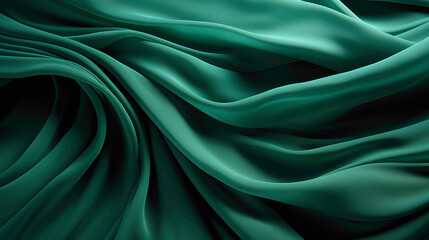 A lush forest green solid color abstract background, conveying a sense of natural elegance.