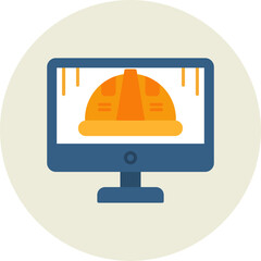 Fototapeta premium Computer Icon