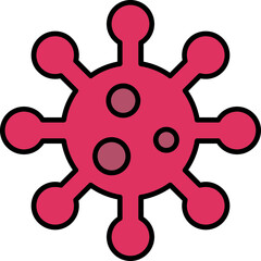 Obraz premium Bacteria Icon