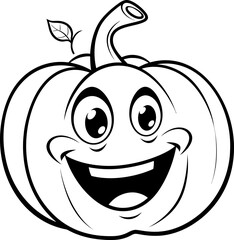 Halloween pumpkin vector image