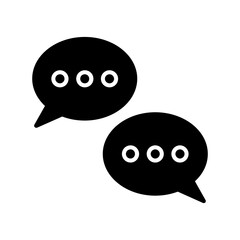 Dialogue Glyph Icon