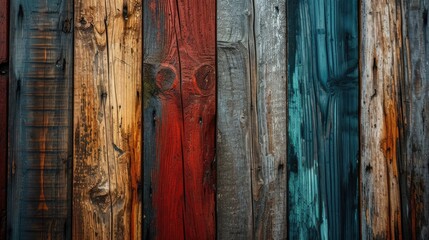 A multicolored wood texture
