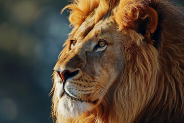 Fototapeta premium portrait of a lion