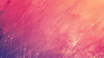 Bright pink grunge texture with dynamic scratches and distressed effects.