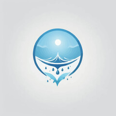 Water Logo Design EPS format Very Cool