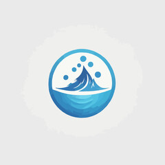 Water Logo Design EPS format Very Cool