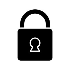 Lock Glyph Icon