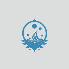 Water Logo Design EPS format Very Cool