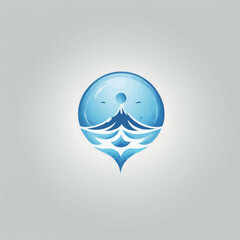 Water Logo Design EPS format Very Cool