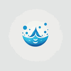 Water Logo Design EPS format Very Cool
