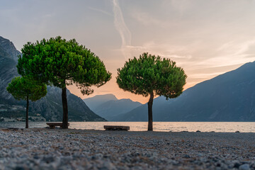 Blaue Stunde am Gardasee