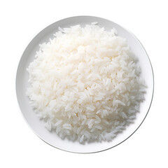 white rice in a bowl