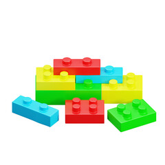 brick toy 3D Icon