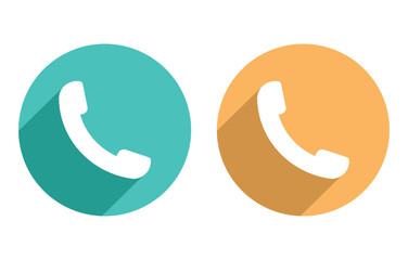 Phone icon vector . Collection of vector symbol on white background. Telephone icon symbol isolated . call icon Vector illustration