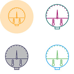 Temperature Indicator Vector Icon