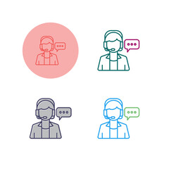 Customer Service Vector Icon