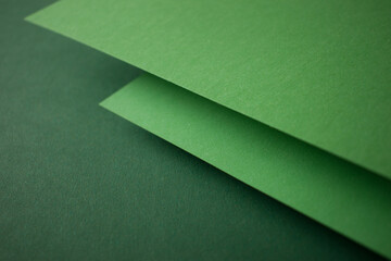 Close up of green 3d abstract background