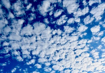 blue sky with clouds