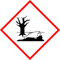 Environmental Hazard Chemicals Toxic to Aquatic Wildlife Icon