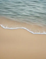 Fototapeta na wymiar Beautiful sand on the sea, vertical background.