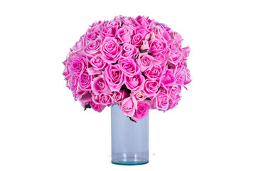 Beautiful flowers in a vase