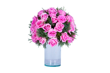 Beautiful flowers in a vase
