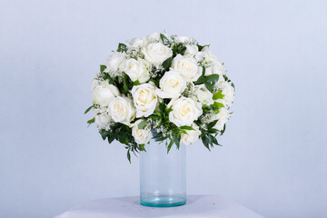 Beautiful flowers in a vase