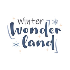 Winter Wonderland Illustration Vector