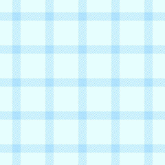 Presentation textile check plaid, form vector pattern seamless. Best background fabric texture tartan in light and cyan colors.