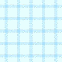 Presentation textile check plaid, form vector pattern seamless. Best background fabric texture tartan in light and cyan colors.