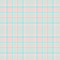 Pattern fabric texture of vector plaid check with a seamless background tartan textile.