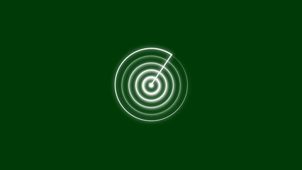 Abstract radio waves signal illustration background  