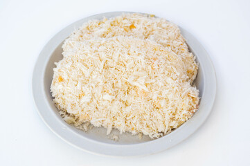 揚げる前のトンカツ