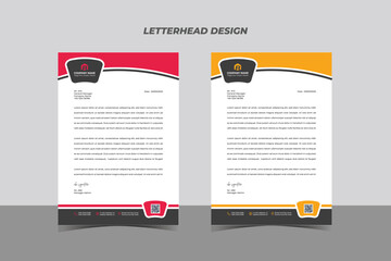 Creative Business Letterhead Design Template