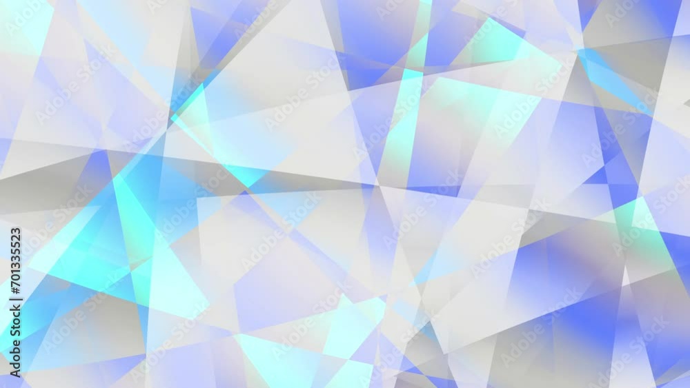 Leinwandbilder light corporate abstract background of looping animated gradient geometric shapes. 4k loop footage