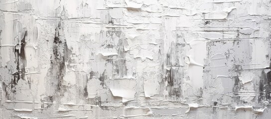 A white abstract background with white painted