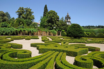 Vila Real, Portugal - july 3 2010 : the Mateus castle