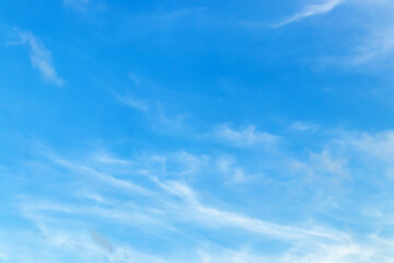 Beautiful blue sky with cloud