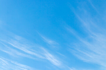 Beautiful blue sky with cloud