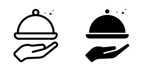 Dinner Icon. symbol for mobile concept and web design. vector illustration
