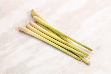 Green lemongrass stem aroma seasoning