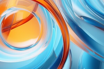 abstract glass colorful background 