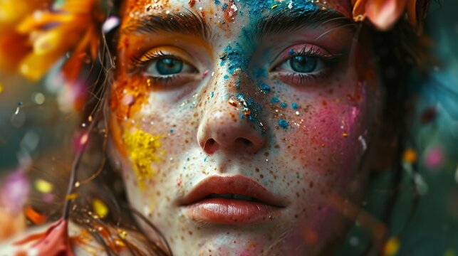 A visual narrative featuring unconventional individuals overcoming challenges and embracing their uniqueness, inspiring others to embrace their authentic selves. [Unconventional in